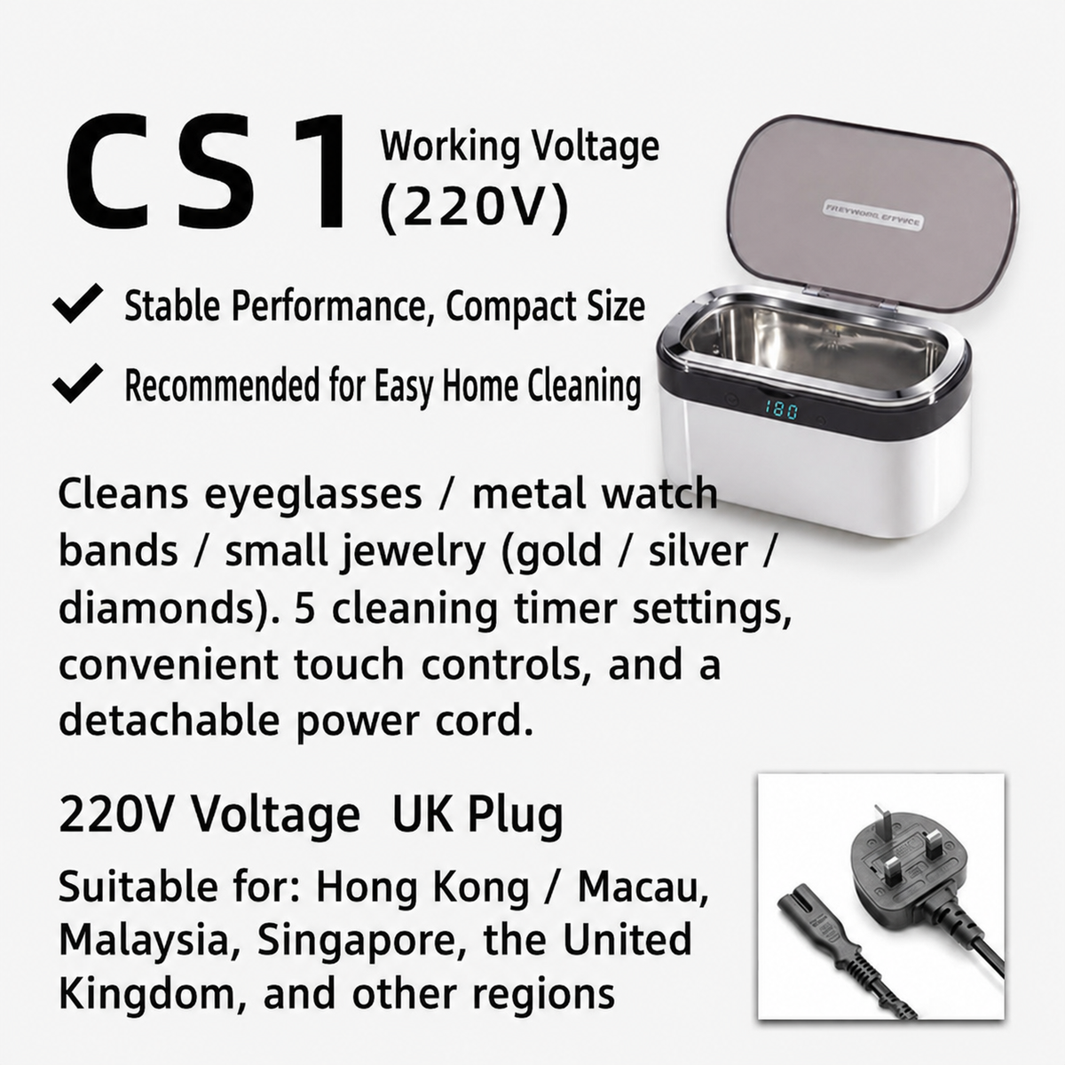 Home Ultrasonic Cleaner