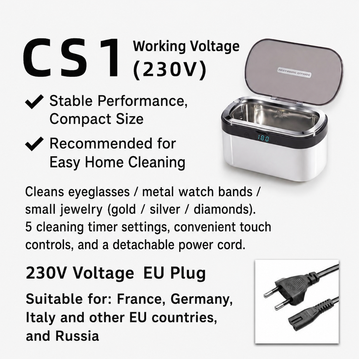 Home Ultrasonic Cleaner