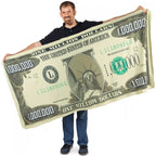 Million Dollar Bill Blanket