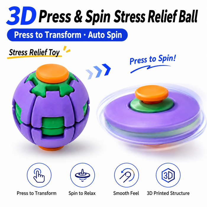 N003 DIY Press & Spin Stress Relief Ball