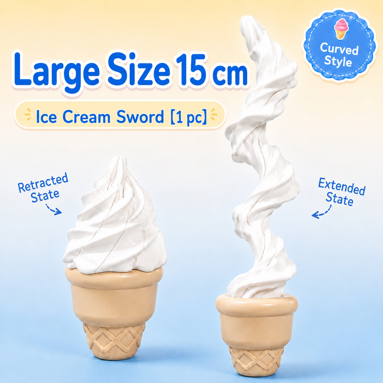 Ice Cream Transforming Sword Toy