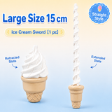 N004 Ice Cream Transforming Sword Toy – Pull-to-Extend Fidget Toy for Fun & Play
