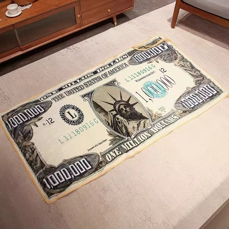Million Dollar Bill Blanket
