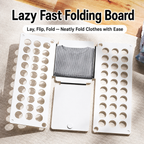 N018 Folding Clothes Board – Three-Step Foldable Laundry Organizer for Neat, Space-Saving Clothes
