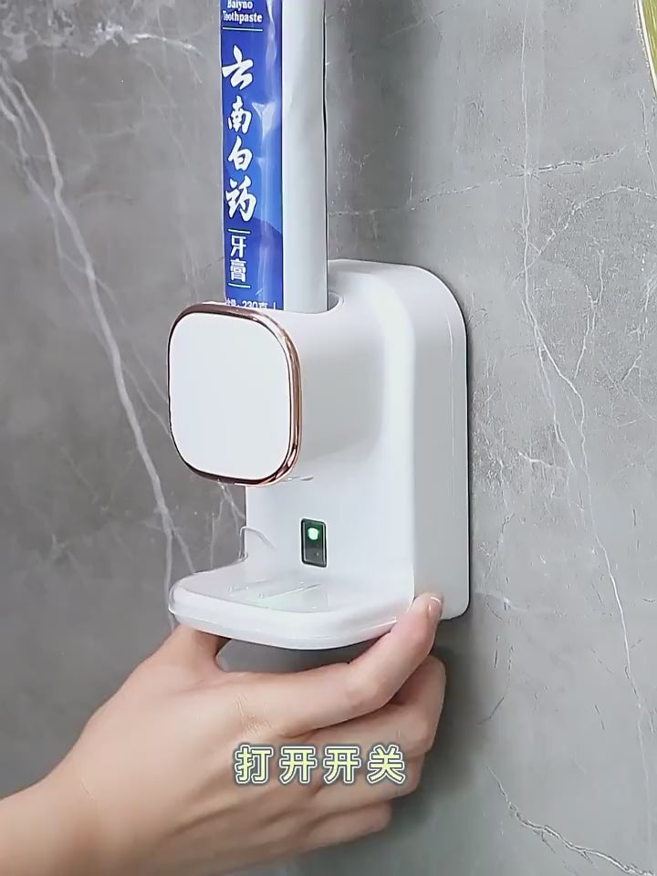 N015 Smart Sensor Toothpaste Dispenser – Touch-Free Automatic Dispensing with USB Charging &amp; 3 Output Levels