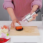 N002 Stainless Steel Hand-Press Food Chopper