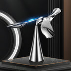 N010 Balancing Bird Bottle Opener – 360° Rotating Stainless Steel Opener with Display Stand